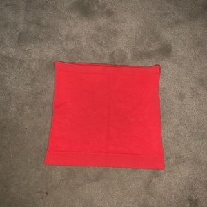 Out From Under Red Seamless Tube Top